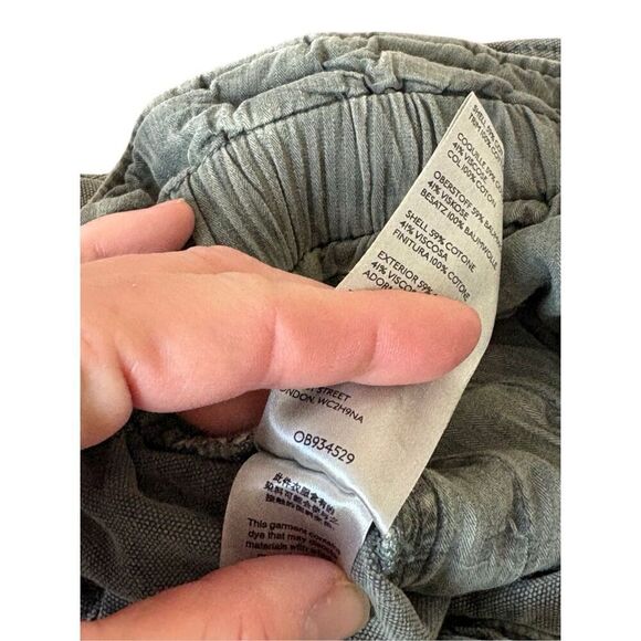 Free People Margate Pleated Trouser Pant Olive Green Size XS - Picture 9 of 10